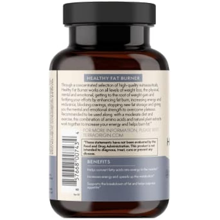 TERRA ORIGIN Metabolism Boost & Fat Loss - Amino Acids and Natural Plant Extracts to Increase Energy & Metabolism, Block Cravings, Stop New Fat Storage* - Image 3