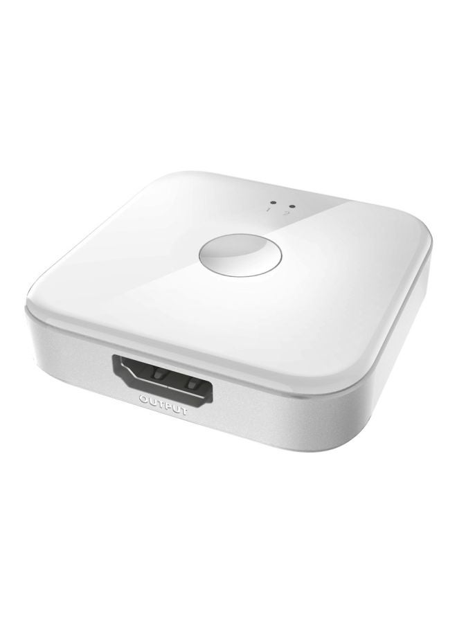 NIBEMINENT Bi-Directional Portable HD Splitter For PS4/3 TV Box V7625 White  - Image 1