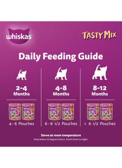 Junior Tasty Mix Land And Sea Collection In Gravy Pack Of 12X70G Wet Cat Food For Kittens Aged 2 To 12 Months - pzsku/Z129F831001FE310EEFCFZ/45/_/1735690350/aff517e1-08a3-4895-b34e-d1da9b6e6794