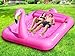 DeeprBlu Luxury Flamingo Inflatable Tanning Pool for 2 Person 81x60 inch Sunbathing Pool Lounger Float Pink Blow Up Tanning Pool Suntan Tub Tanning Water Bed with Cup Holder Lounge Float for Adult - Image 3