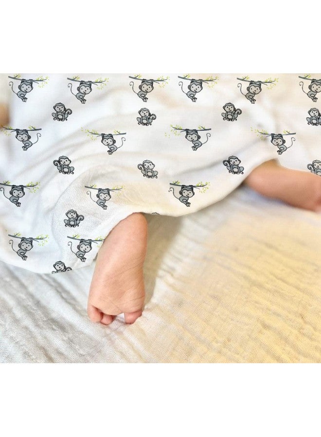 Rajlinen 100% Muslin Swaddle Blankets,Baby Swaddling Blankets for New Born, Baby Receiving Blankets Unisex, Soft, Warm and Cosy Baby Blankets Pack of 4, Size 47 x 47 inches,Gift for New Mom Lovely Reverie - Image 3
