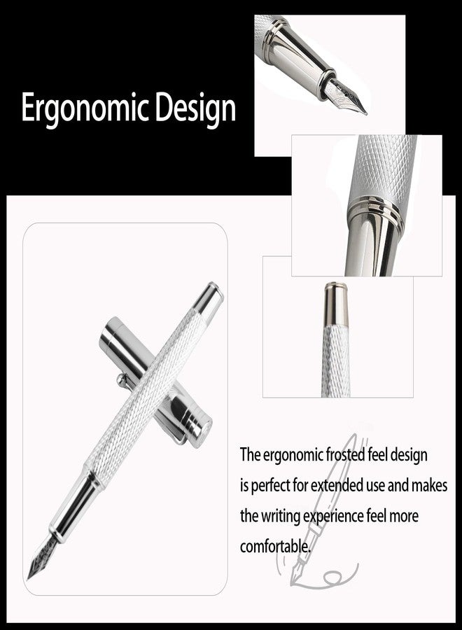 FEIDIAO Calligraphy Fountain Pen Set Deluxe Pen for Writing with 18 Ink Cartridges,Replacement Fine Nib,Ink Converter,Syringe Filler,Calligraphy Pen for Beginner Men Women - Image 5