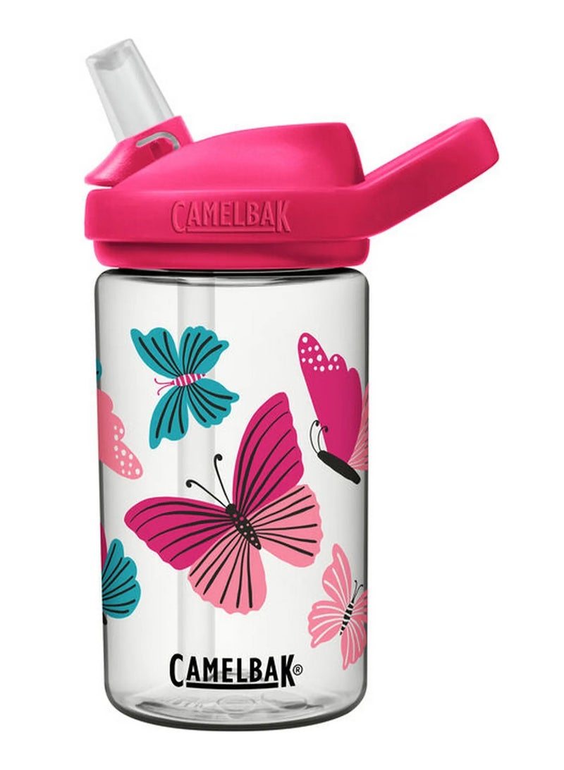 كاميلباك زجاجة إيدي + 14 أونصة للأطفال على شكل فراشات ملونة مع تجديد التريتان - Image 1