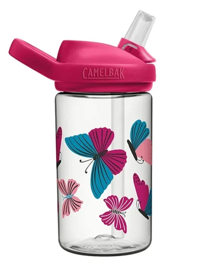 كاميلباك زجاجة إيدي + 14 أونصة للأطفال على شكل فراشات ملونة مع تجديد التريتان - Image 2