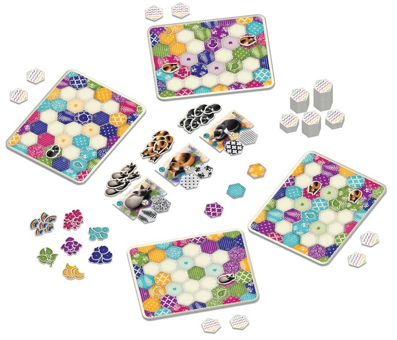 AEG & Flatout Games | Calico - Award Winning Board Game for the Whole Family | From the Creators of Cascadia | Easy to Learn | Quick to Play | Make Quilts and Attract Cats! | Ages 10 and up - Image 2