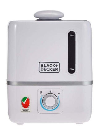Air Humidifier, Compact Ultrasonic, High Mist Output, Adjustable Mist Intensity, Water Impurity Filter, Direction-Adjustable Nozzle, Fragrance Compartment, HM3000-B5 White - view 2