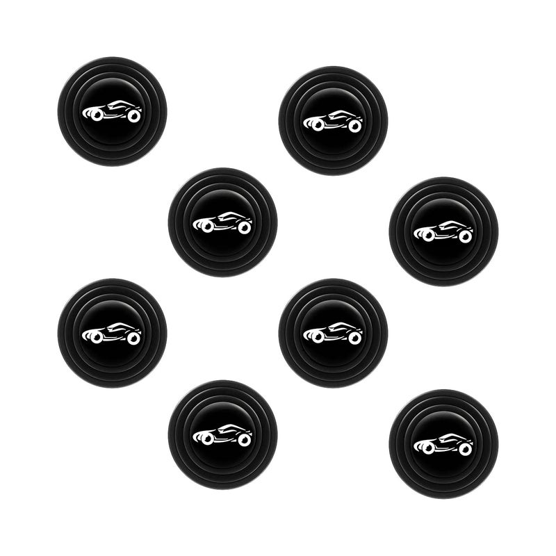 BRAINLE Rubber Shock Absorber for Car Door Protection Pads for Compass, Wrangler, Meridian, Hector, Astor, Gloster, Aspire, Ecosport, Endeavour, Fiesta, Figo, Aveo, Captiva, Cruze, Enjoy, Optra, Fiat - Image 1