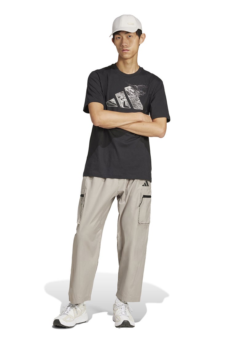 Adidas - City Escape Logo Graphic T-Shirt - Image 1