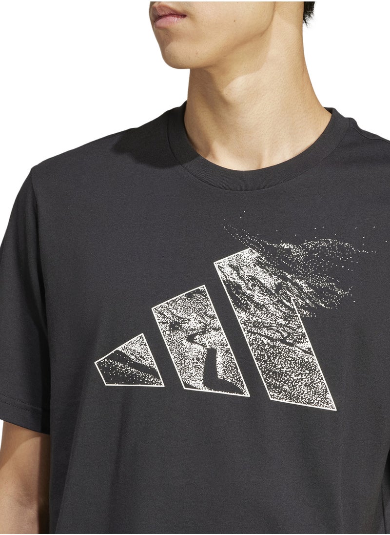 Adidas - City Escape Logo Graphic T-Shirt - Image 1