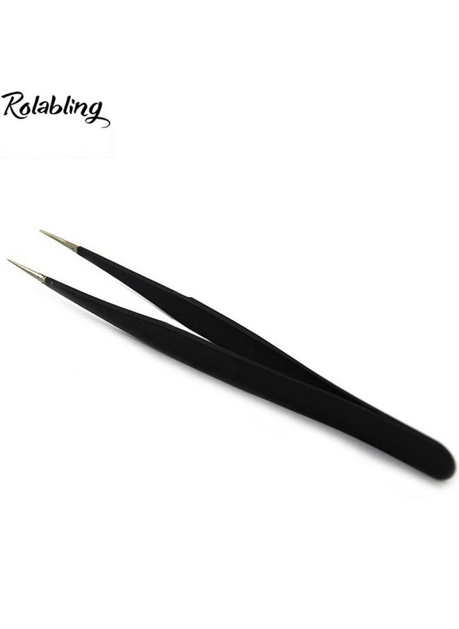 2Pcs Elbow & Straight Black Nail Tweezers Rhinestone Picker Manicure Nail Art Tool (Set1) - pzsku/Z12A0153C2F02D1A6FDBAZ/45/_/1707974240/b943844d-a58e-4d29-a6d9-ac6599727585