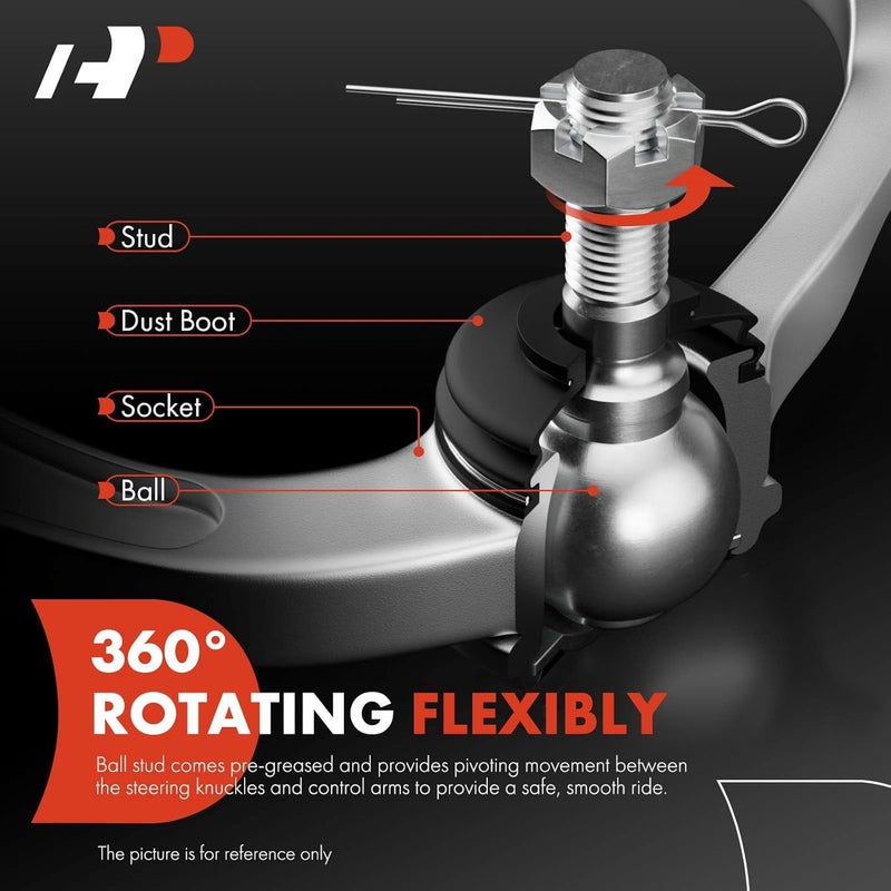 A-Premium Front Right Upper Control Arm with Ball Joint & Bushing - Image 3