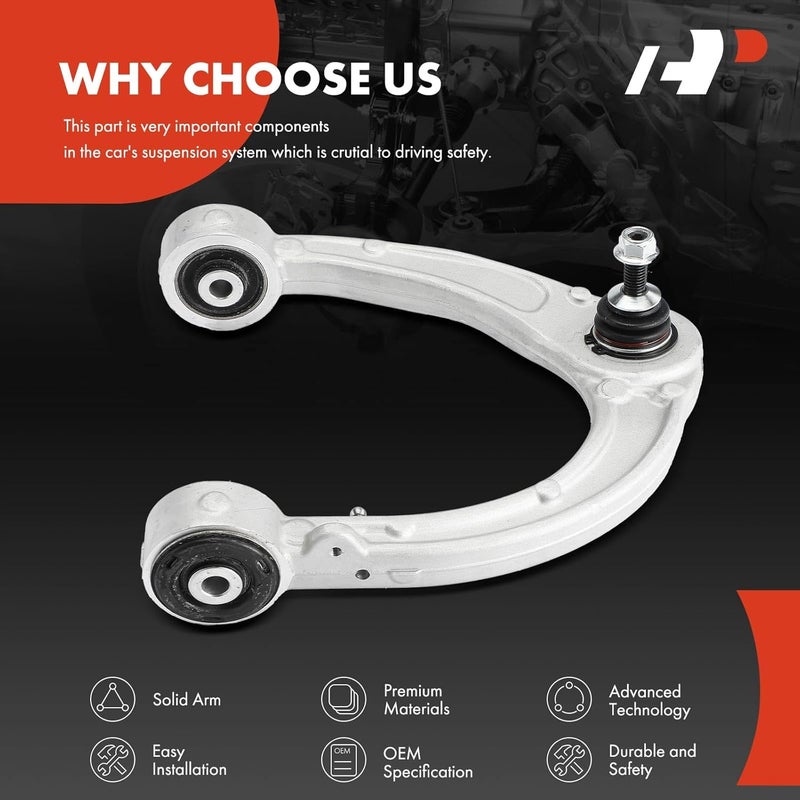 A-Premium Front Right Upper Control Arm with Ball Joint & Bushing - Image 5