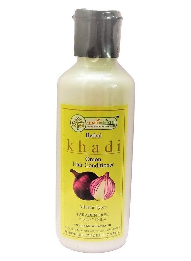 KHADI RISHIKESH بلسم بصل للشعر للرجال والنساء (210 مل) إصدار جديد - Image 2