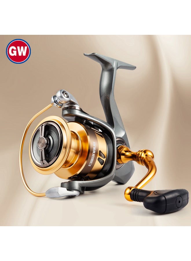 Gw 1000 Model Qinglan Spinning Reel Reel, Micro Line Cup Fishing Reel, Non-gap Long-casting Reel, Rock Fishing Reel, Fishing Tackle - Image 1