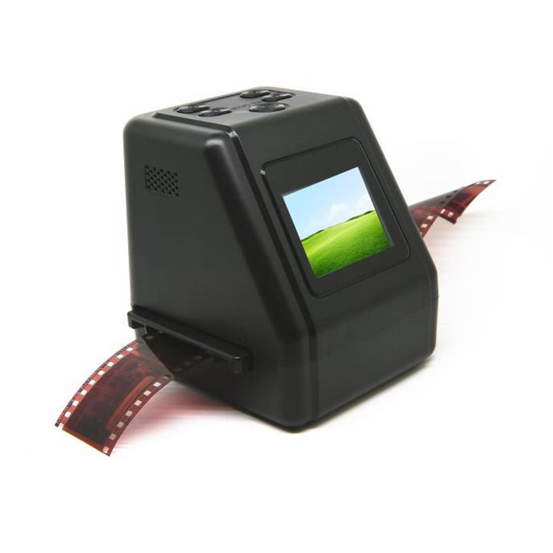 Portable Handheld Film Scanner: Black 2.0 Inch IPS Screen Fast Film Digitizer - 11 Language Support 512GB Memory Card Compatible Film Scanner for Old 135 126 110 8mm Film Conversion - Image 3