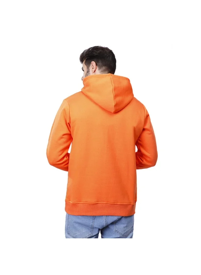 كوب سويت شيرت رجالي بغطاء رأس سادة بأكمام طويلة