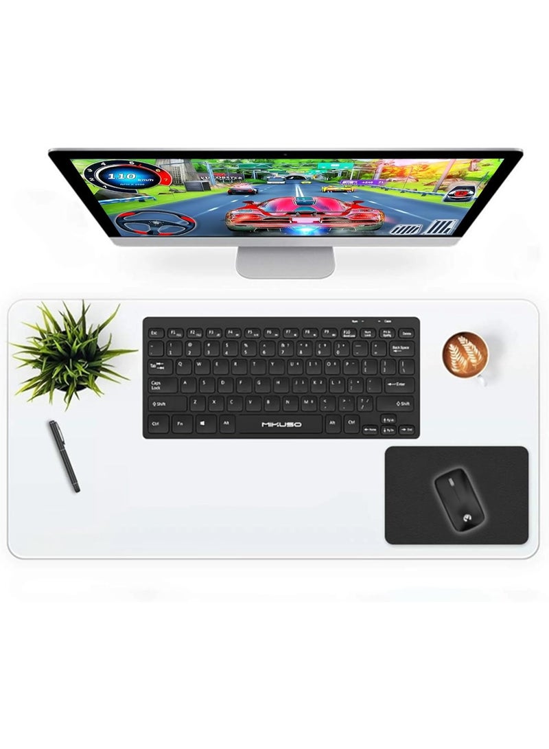 طقم لوحة مفاتيح وماوس لاسلكي MIKUSO KB-C017، بتردد 2.4 جيجاهرتز، لوحة مفاتيح مدمجة بـ 78 مفتاحًا، ماوس بصري بدقة 1200 نقطة في البوصة، مستقبل USB، مدى يصل إلى 10 أمتار، يعمل مباشرةً بمجرد التوصيل مع أنظمة ويندوز وماك. - Image 5