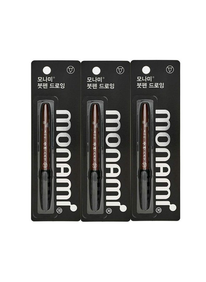 Monami Onami Calligraphy Brush Pen, Training Drawing Tip, Kanji Tip Pen  - Image 1