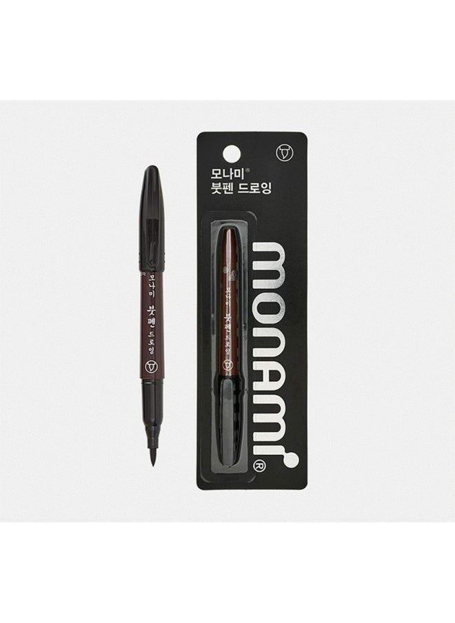 Monami Onami Calligraphy Brush Pen, Training Drawing Tip, Kanji Tip Pen  - Image 3