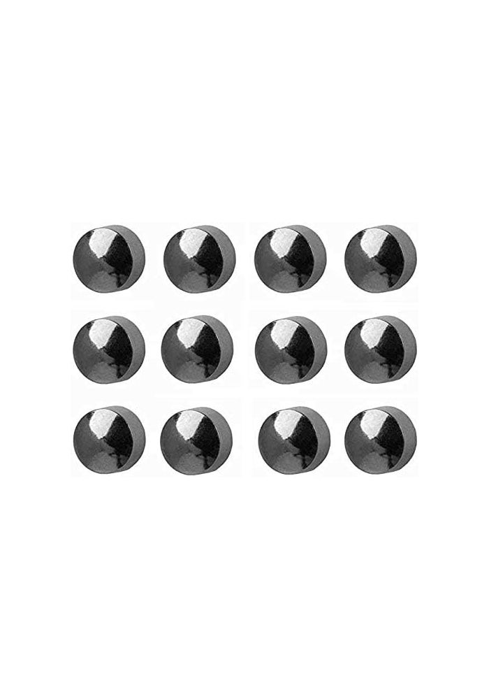 Studex Sterilized Stainless Steel Ear Studs - 12 Pairs with Locking Backs - Image 2