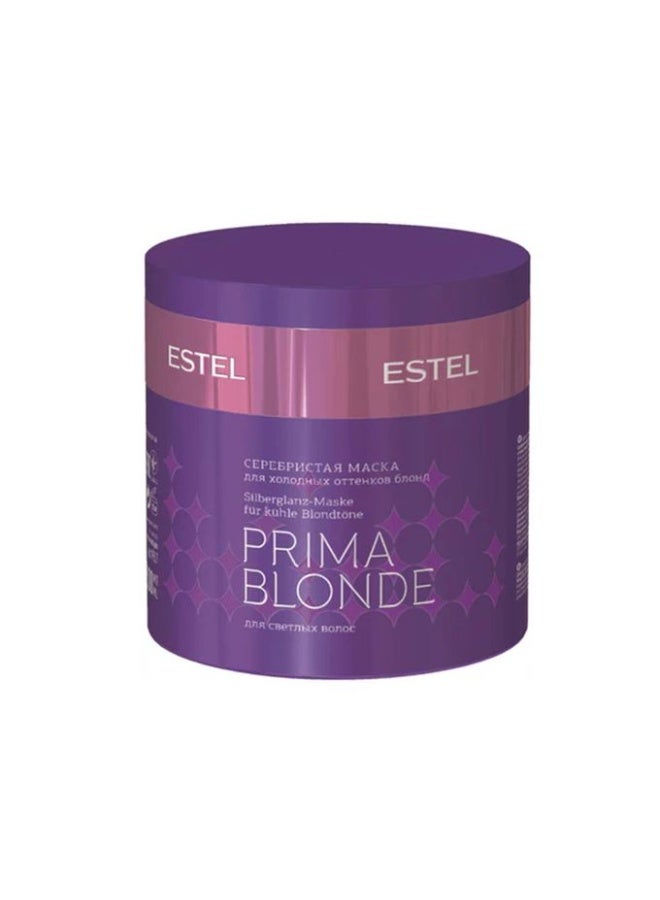 PRIMA BLONDE Silvery Mask for Cold Blond Shades 300 ml - Image 3