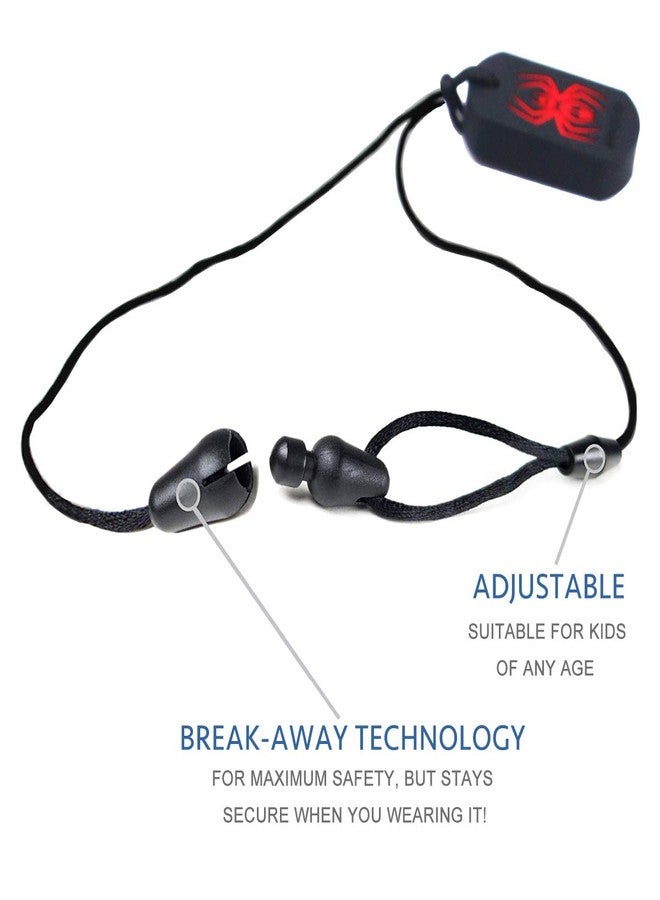 QUALEAP AMBER Xtra Tough Spider Sensory Chew Necklace for Kids (5 Pack) - Chewing Necklace Teething Teether Necklace Chew Toys - Designed for Chewing, Autism Sensory Teether Toy (Moderate & Aggressive Chewer) - Image 4