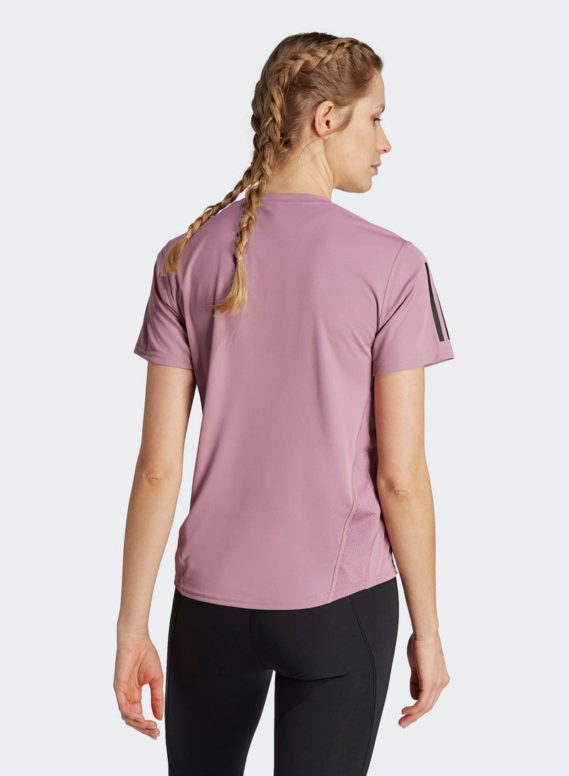 Adidas Own The Run T-Shirt - Image 2