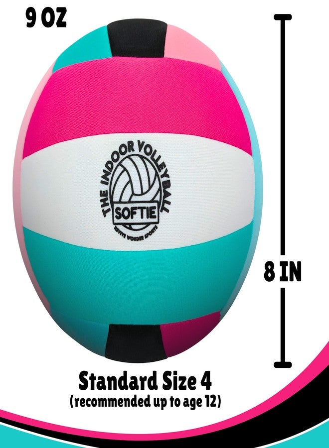 Revive Wonder Indoor Soft-Touch Volleyball – Padded Foam Practice Ball for Pain-Free Training | Realistic Weight & Bounce | Silent Indoor Gear for Kids & Teens - Image 3