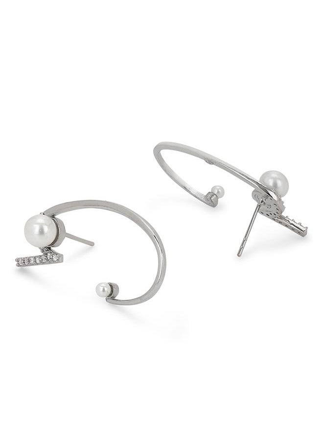 VOYLLA Voylla Silver Brass Earrings  - Image 3