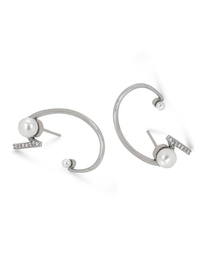 VOYLLA Voylla Silver Brass Earrings  - Image 4