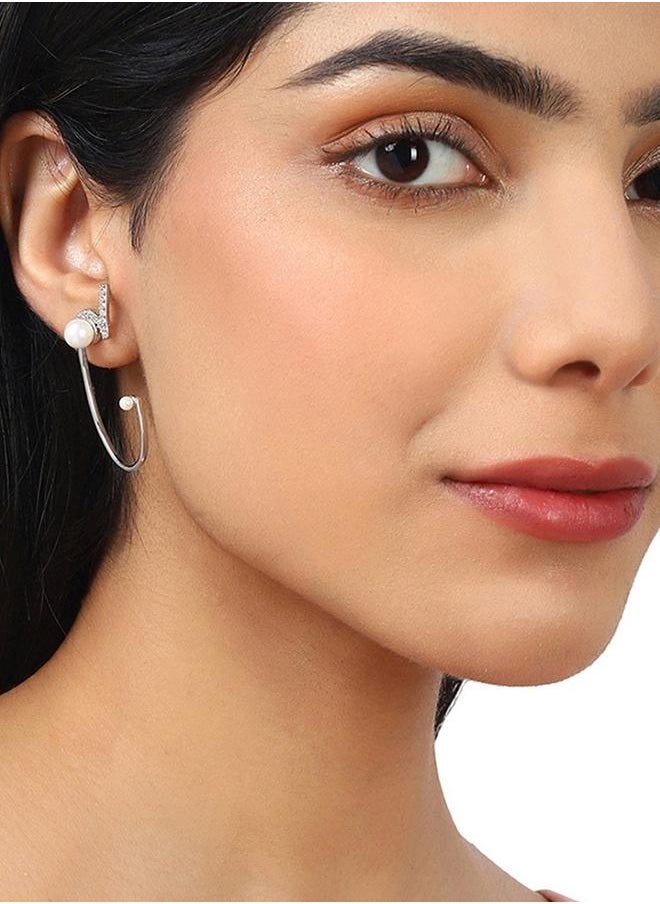 VOYLLA Voylla Silver Brass Earrings  - Image 5