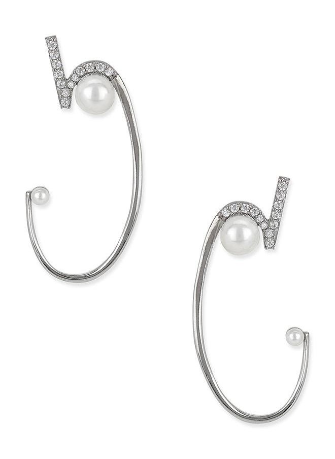 VOYLLA Voylla Silver Brass Earrings  - Image 2