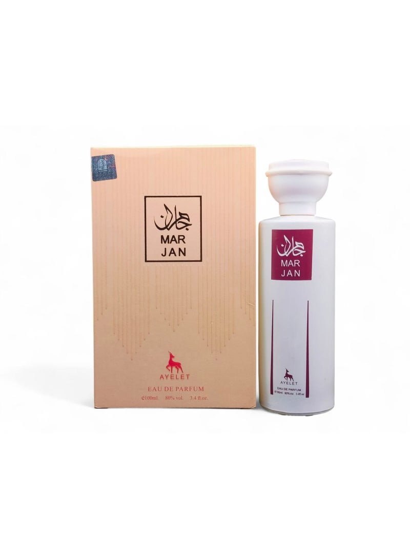 زاك مرجان أو دو برفيوم 100 مل بخاخ للرجال والنساء - عطر عربي فاخر يدوم طويلاً - Image 2