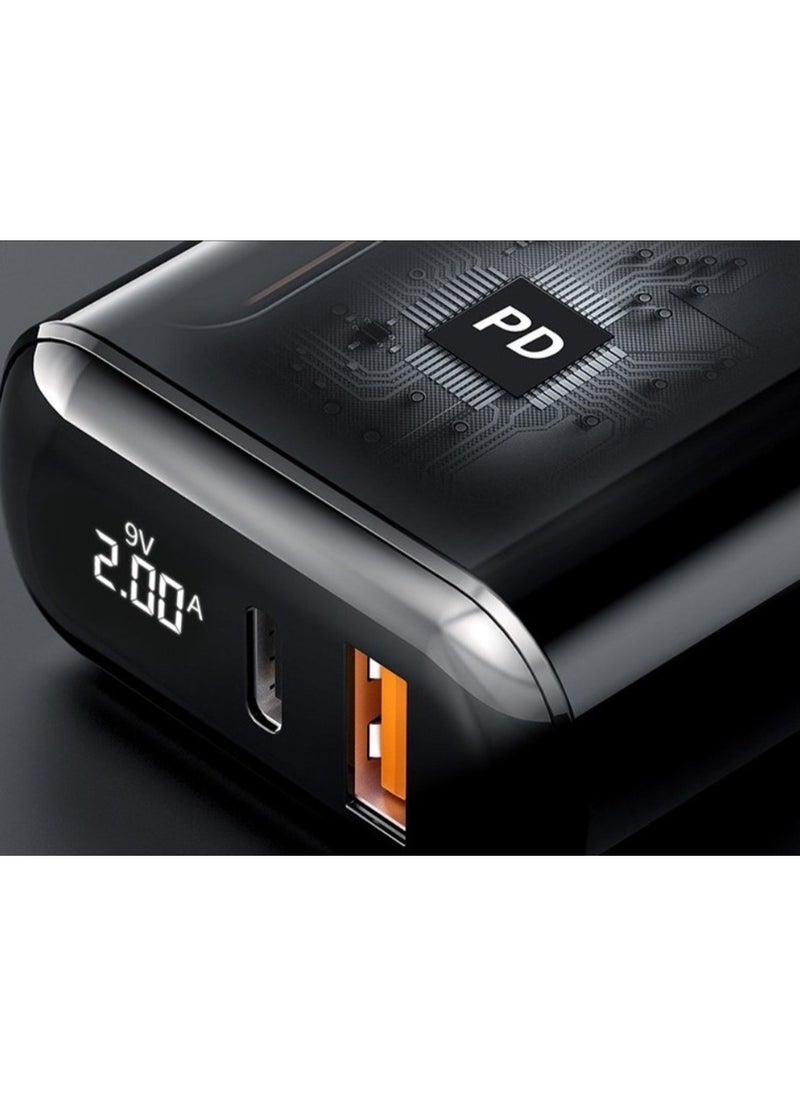 Mcdodo - Mcdodo CH-7171 fast USB charger digital display PD3.0 QC3.0 20W - Image 1