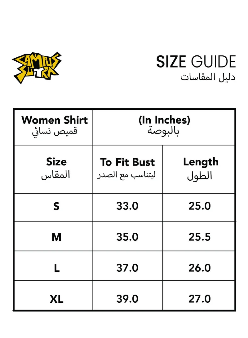 كامبوس سوترا Women's Blue Buffallo Check Cinched Cropped Shirt