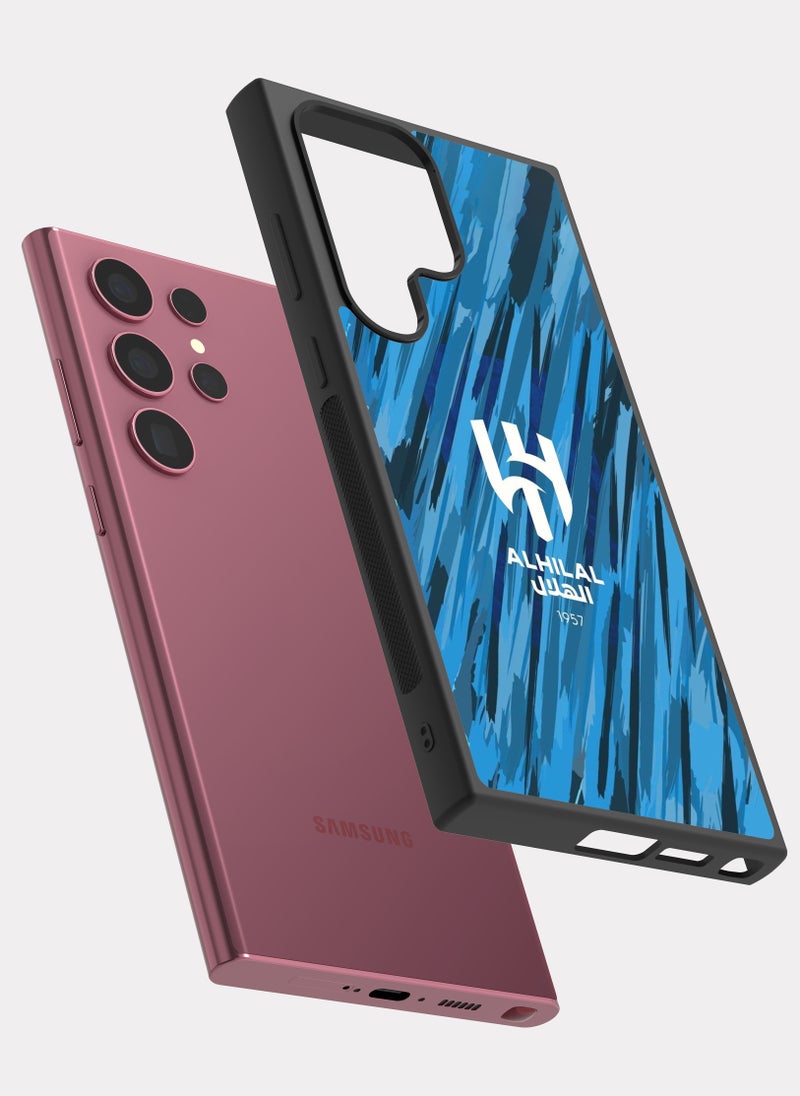 PXLAAT Samsung Galaxy S22 Ultra case cover Alhilal Club - Image 2