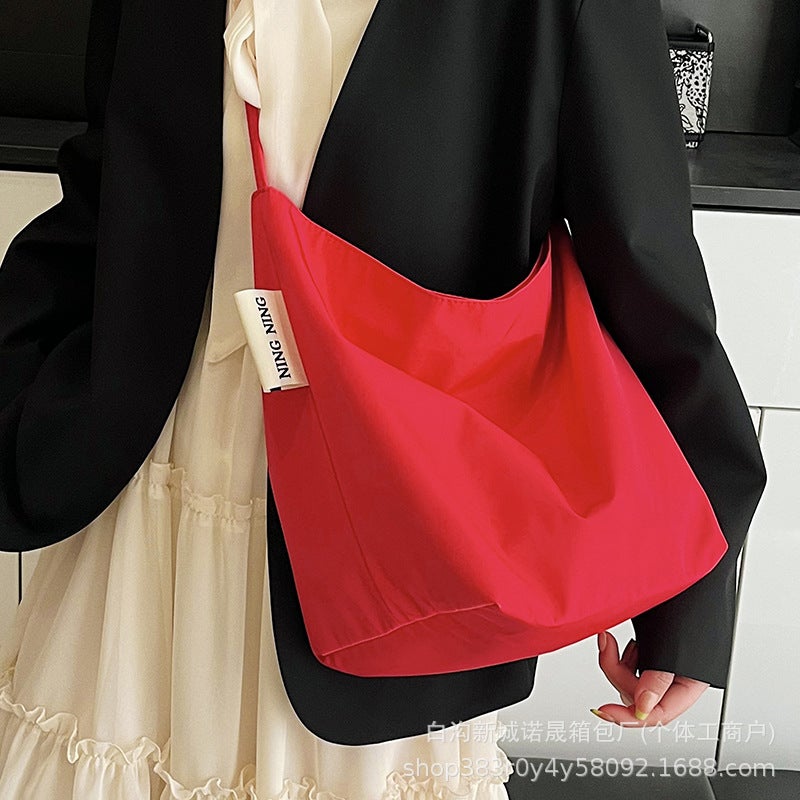 Large Bag For Women Commuting Out, Large Capacity Women'S Crossbody Bag Nylon Cloth Shoulder Casual Tote Bag - Image 5