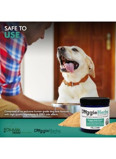 dimmak herbs Complete Joint Care for Dogs w Glucosamine, MSM & Chondroitin | Human Grade Dog Supplement - 100g by Doggie Herbs  - Image 4