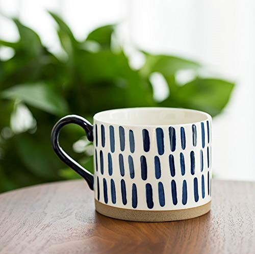 Koja 16 oz. Elegant Hand Painted Decorative Large Porcelain Ceramic Mug Set. 4 Decorative Mugs. Colorful Gift Pack. Impress & Entertain Family & Guests. Dishwasher Microwave Safe. - Image 5