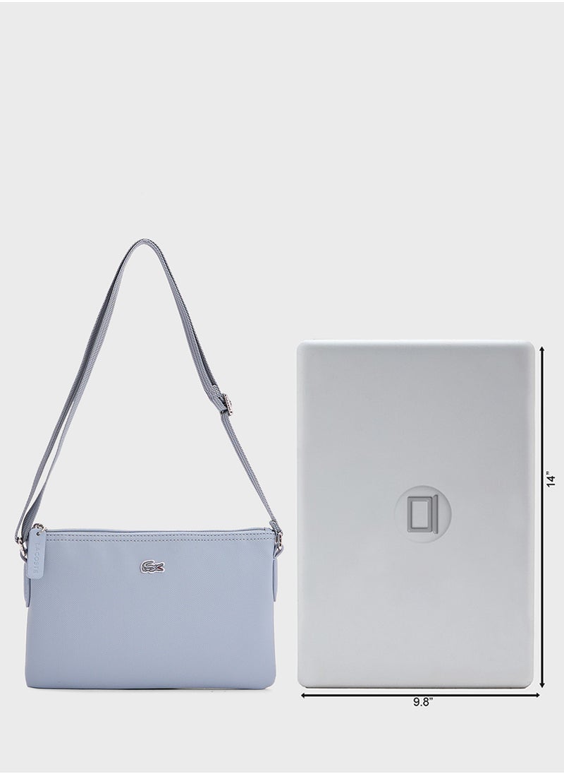 LACOSTE - Essentials Top Handle Zip Over Tote - Image 1