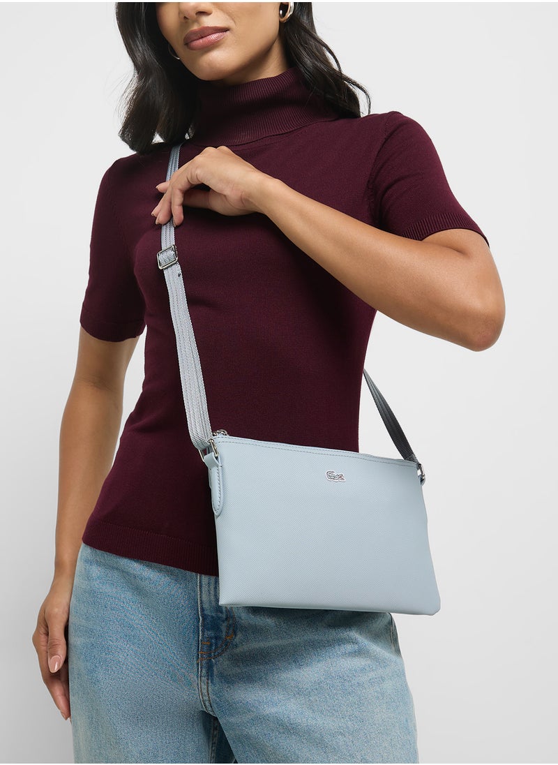 LACOSTE - Essentials Top Handle Zip Over Tote - Image 1