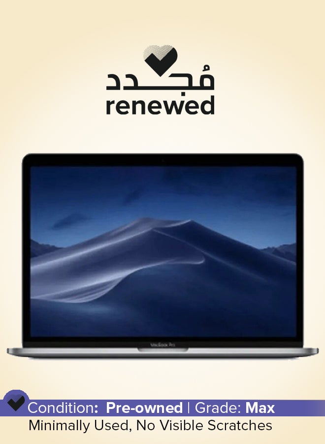 ابل  تم تجديده - كمبيوتر محمول ماك بوك برو 13 A1708 (2016) بشاشة 13.3 بوصة ومعالج إنتل كور i5/الجيل السادس/ذاكرة وصول عشوائي 8 جيجابايت/محرك أقراص SSD سعة 256 جيجابايت/بطاقة رسومات مدمجة 1.5 جيجابايت - رمادي فضائي إنجليزي - Image 1