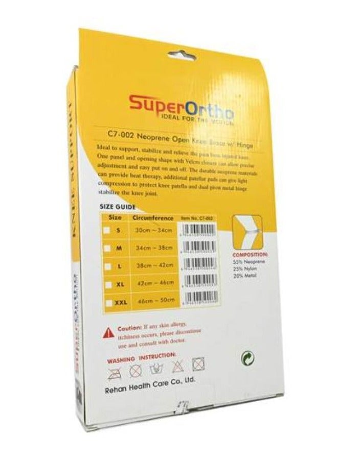 SuperOrtho Super Ortho Neoprene Knee Support C7- 001 - Image 2