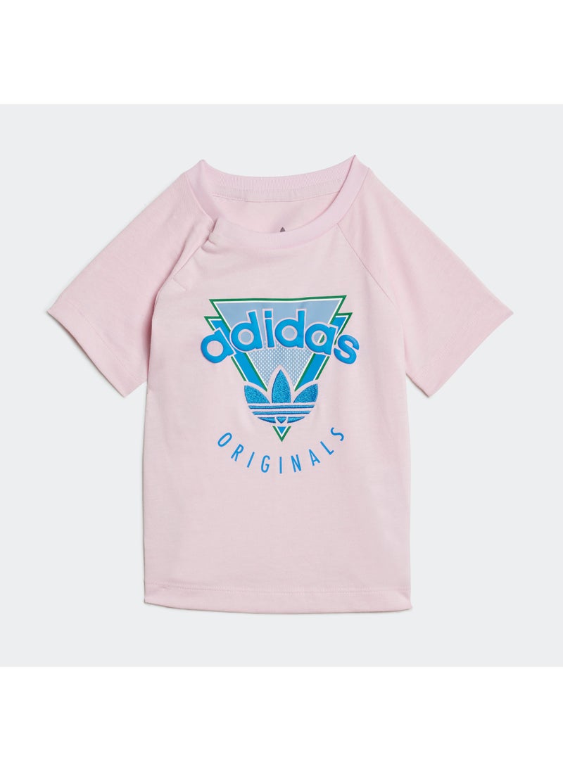 adidas Originals Infant T-Shirt And Shorts Set  - Image 4