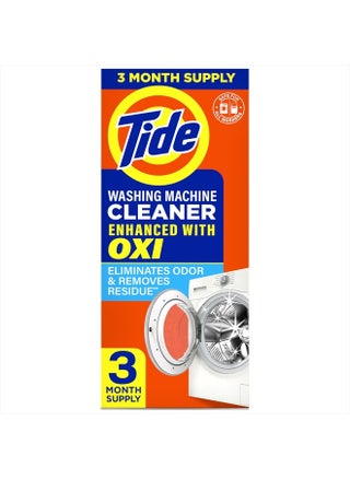 Washing Machine Cleaner by Tide, Washer Machine Cleaner with Oxi for Front and Top Loader Washer Machines, Deep Cleaning Odor Eliminator, 3 Month Supply - pzsku/Z12A171D35A2F605A6D99Z/45/_/1717008116/a1d7b430-8dfd-4f0a-a7d3-f1a75b599fba