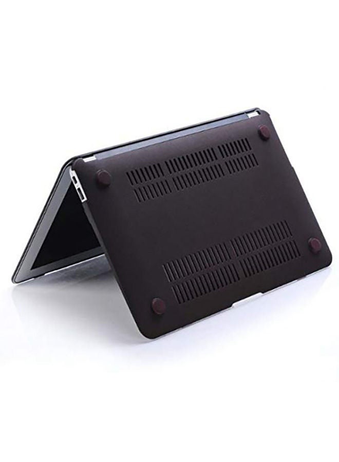 NIBEMINENT Protective Case Cover For Apple Macbook Pro Retina 13-Inch Black - Image 2