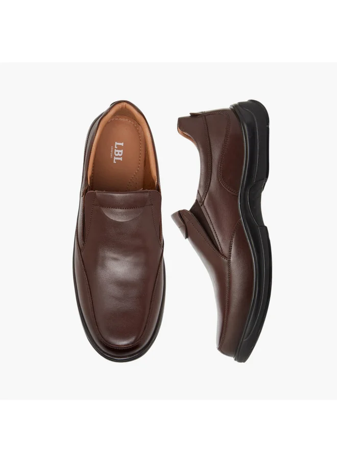 LBL by Shoexpress Men Solid Slip-On Loafers