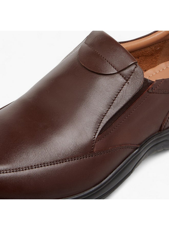 LBL by Shoexpress Men Solid Slip-On Loafers - Image 4