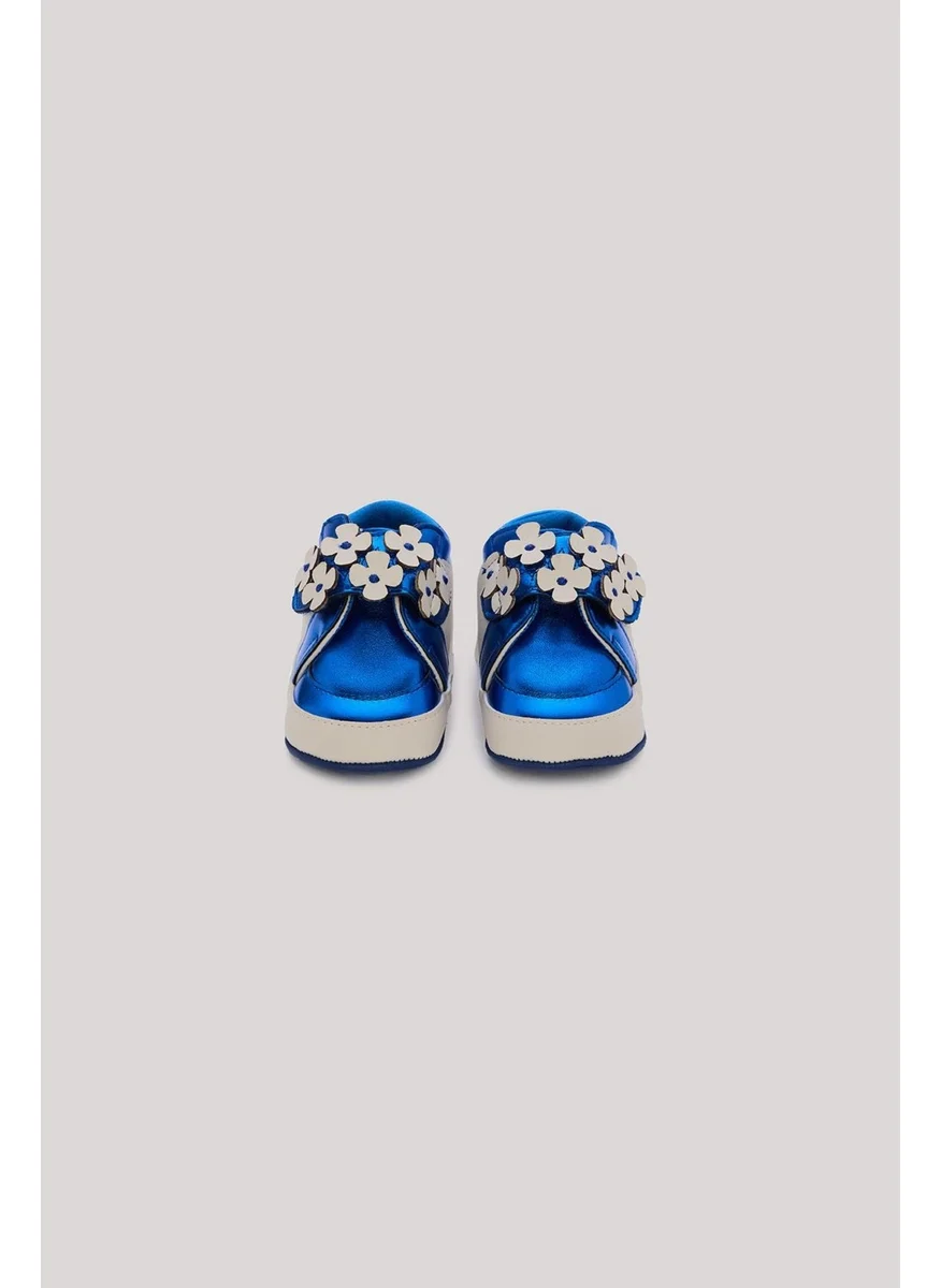 Gb Baby Girl Blue Booties