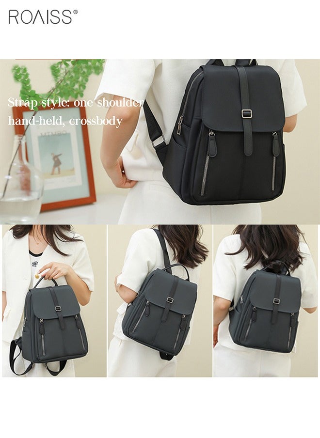 roaiss - Women's Fashion Waterproof Oxford Backpack Lightweight Travel Anti-Theft Backpack - Image 1